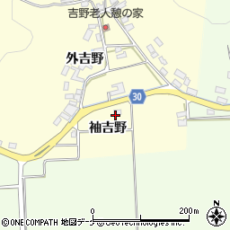 宮城県石巻市飯野袖吉野周辺の地図