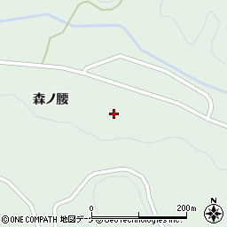 山形県鶴岡市倉沢上ノ山口53周辺の地図