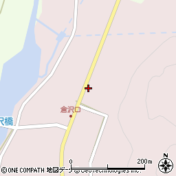 山形県鶴岡市上田沢滝田116周辺の地図