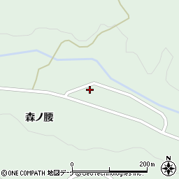 山形県鶴岡市倉沢上ノ山口90周辺の地図