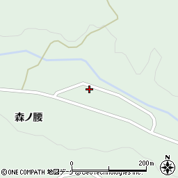 山形県鶴岡市倉沢上ノ山口91周辺の地図