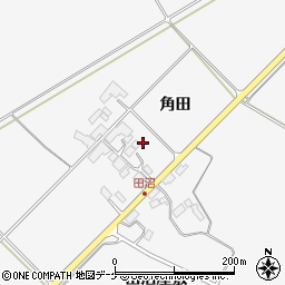 宮城県遠田郡美里町和多田沼角田周辺の地図