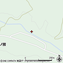 山形県鶴岡市倉沢周辺の地図