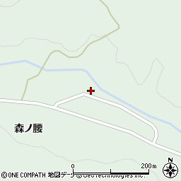 山形県鶴岡市倉沢上ノ山口1周辺の地図