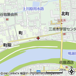 宮城県大崎市三本木北町91周辺の地図