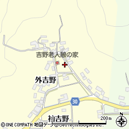 宮城県石巻市飯野外吉野周辺の地図