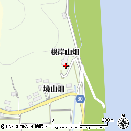 宮城県石巻市成田根岸山畑周辺の地図