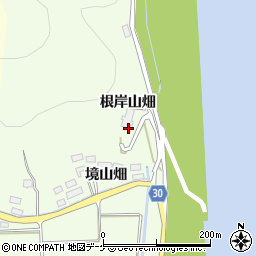 宮城県石巻市成田（根岸山畑）周辺の地図