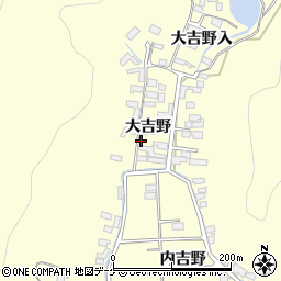 宮城県石巻市飯野大吉野周辺の地図