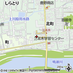 宮城県大崎市三本木北町96周辺の地図