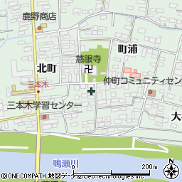 宮城県大崎市三本木町浦29周辺の地図