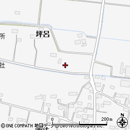 宮城県大崎市三本木新沼坪呂108周辺の地図