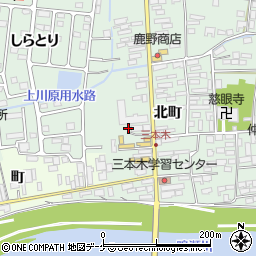 宮城県大崎市三本木北町67周辺の地図