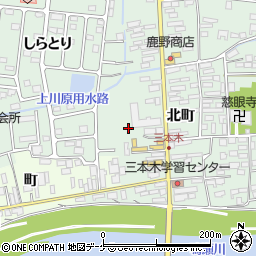 宮城県大崎市三本木北町68周辺の地図
