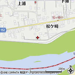 宮城県遠田郡美里町青生松ケ崎41-2周辺の地図