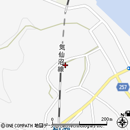 宮城県石巻市和渕坂下周辺の地図