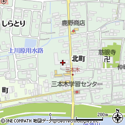 宮城県大崎市三本木北町63-4周辺の地図