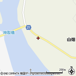 宮城県石巻市桃生町神取川前2-1周辺の地図