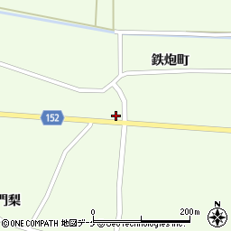 宮城県大崎市三本木伊場野門梨111周辺の地図