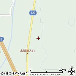 山形県村山市本飯田204周辺の地図