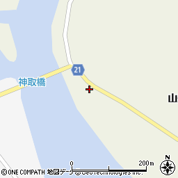 宮城県石巻市桃生町神取川前2周辺の地図