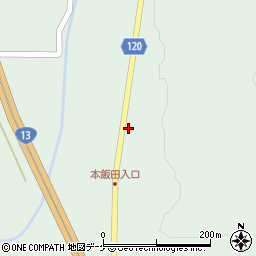 山形県村山市本飯田188周辺の地図