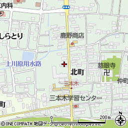 宮城県大崎市三本木北町63周辺の地図