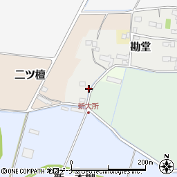 宮城県遠田郡美里町勘堂153周辺の地図