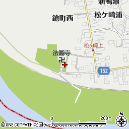 宮城県遠田郡美里町青生松ケ崎13周辺の地図
