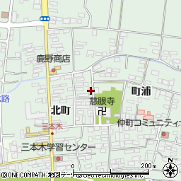 宮城県大崎市三本木町浦47周辺の地図