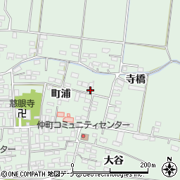 宮城県大崎市三本木町浦119周辺の地図