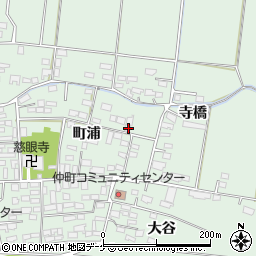 宮城県大崎市三本木町浦119周辺の地図