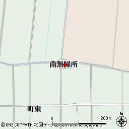 宮城県大崎市三本木南無縁所周辺の地図