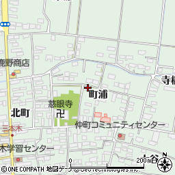 宮城県大崎市三本木町浦94周辺の地図