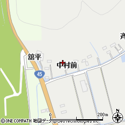 宮城県石巻市相野谷中村前26周辺の地図