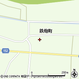 宮城県大崎市三本木伊場野鉄炮町7周辺の地図