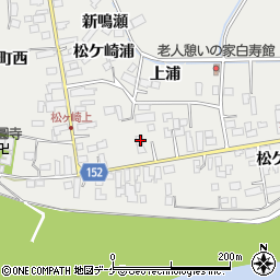 宮城県遠田郡美里町青生松ケ崎110-2周辺の地図