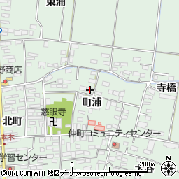 宮城県大崎市三本木町浦96-1周辺の地図