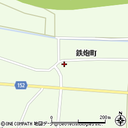 宮城県大崎市三本木伊場野鉄炮町15周辺の地図