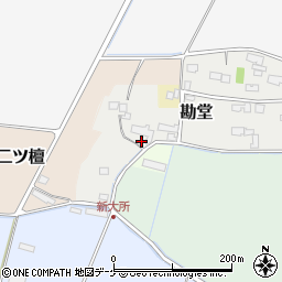 宮城県遠田郡美里町勘堂145周辺の地図