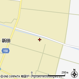 宮城県大崎市古川中沢十文字周辺の地図