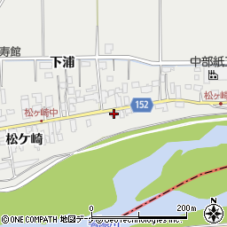 宮城県遠田郡美里町青生松ケ崎72周辺の地図