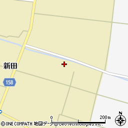 宮城県大崎市古川中沢（十文字）周辺の地図