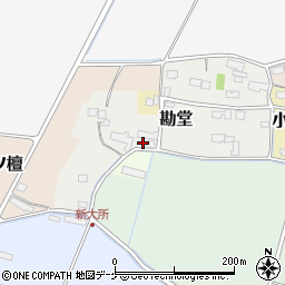 宮城県遠田郡美里町勘堂144周辺の地図