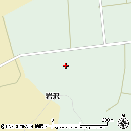 宮城県石巻市中野西待井周辺の地図