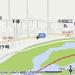 宮城県遠田郡美里町青生松ケ崎74周辺の地図