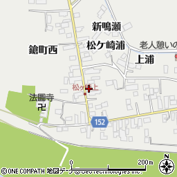 宮城県遠田郡美里町青生松ケ崎111周辺の地図