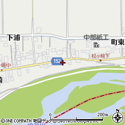 宮城県遠田郡美里町青生松ケ崎75周辺の地図