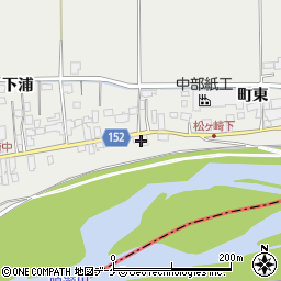 宮城県遠田郡美里町青生松ケ崎77周辺の地図