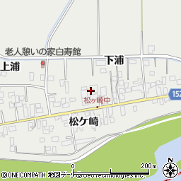 宮城県遠田郡美里町青生松ケ崎93周辺の地図